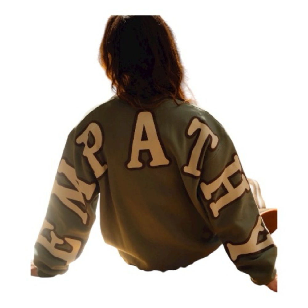 Olive Green Empathy Sweatshirt